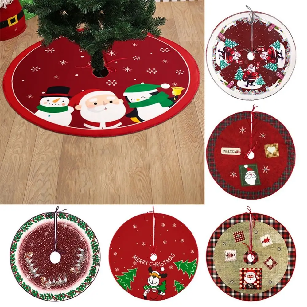 Party Decor Christmas Tree Skirt Snowman Santa Elk Merry Christmas Xmas Floor Cover Home Supplies Tree Accessories
Party Decor Christmas Tree Skirt Snowman Santa Elk Merry Christmas Xmas Floor Cover Home Supplies Tree Accessories