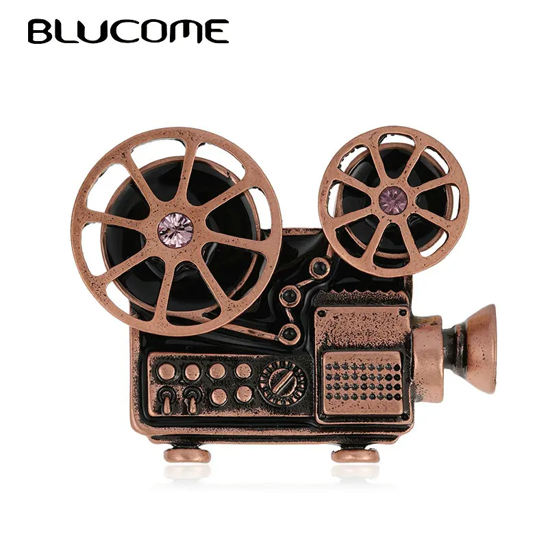 Blucome Vintage Movie Projector Player Shape Brooch Badge Souvenir Gift Metal Harajuku Brooches For Women Men Ornaments Pins
Blucome Vintage Movie Projector Player Shape Brooch Badge Souvenir Gift Metal Harajuku Brooches For Women Men Ornaments Pins