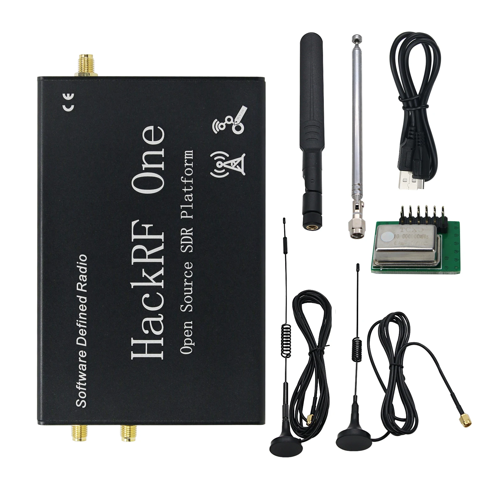 HackRF One 1-6GHz Open Source Software Defined Radio Platform SDR Development Board
HackRF One 1-6GHz Open Source Software Defined Radio Platform SDR Development Board