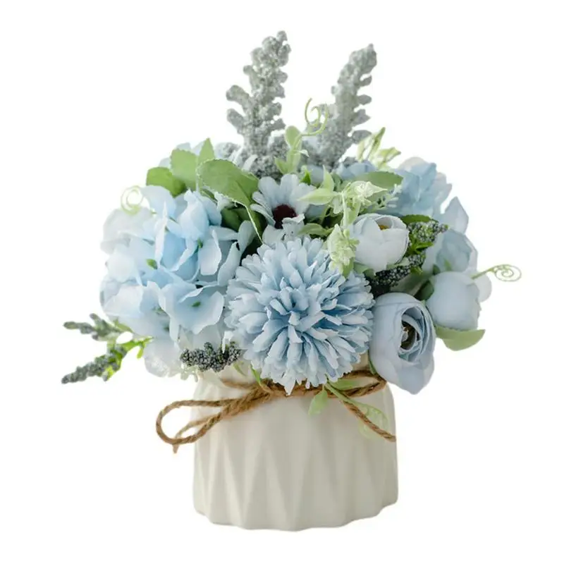 Artificial Flower With Planter Ceramic Flowers Pot Home Decor Imitation Indoor Family Wedding Bedroom Tabletop Decoration
Artificial Flower With Planter Ceramic Flowers Pot Home Decor Imitation Indoor Family Wedding Bedroom Tabletop Decoration