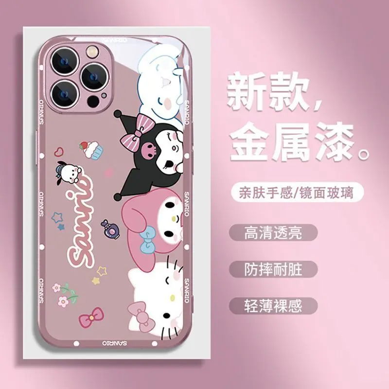 New Sanrio HelloKitty Case For Iphone 15 14 13 11 12 Pro Max X XR XS 7 8 Plus Y2k Mirror Glass Shatterproof and Dirt-Resistant
New Sanrio HelloKitty Case For Iphone 15 14 13 11 12 Pro Max X XR XS 7 8 Plus Y2k Mirror Glass Shatterproof and Dirt-Resistant