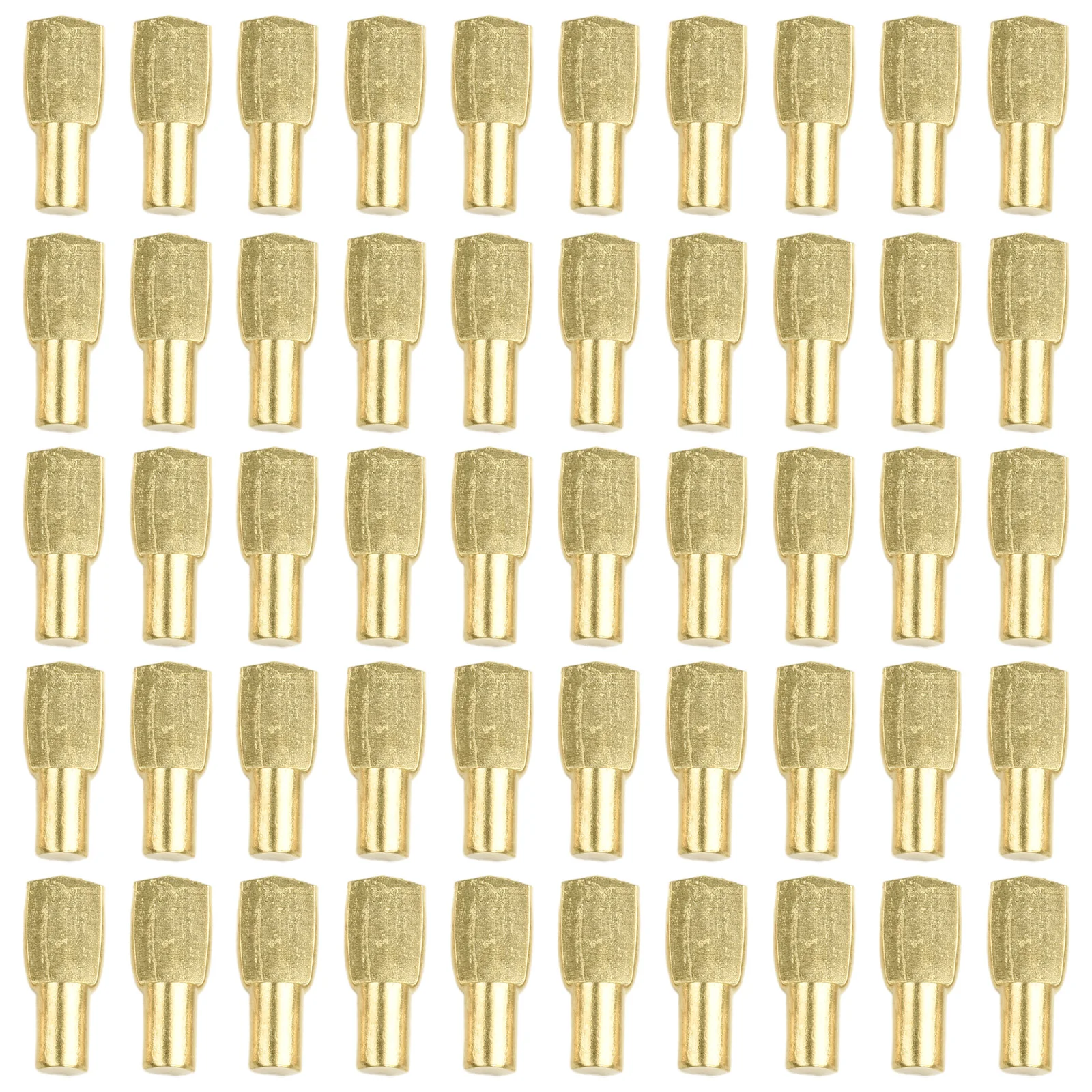50pcs 5mm Gold Iron Shelf Support Peg Metal Fixed Bracket Home Improvement Furniture Hardware For Cabinets Bookcases
50pcs 5mm Gold Iron Shelf Support Peg Metal Fixed Bracket Home Improvement Furniture Hardware For Cabinets Bookcases