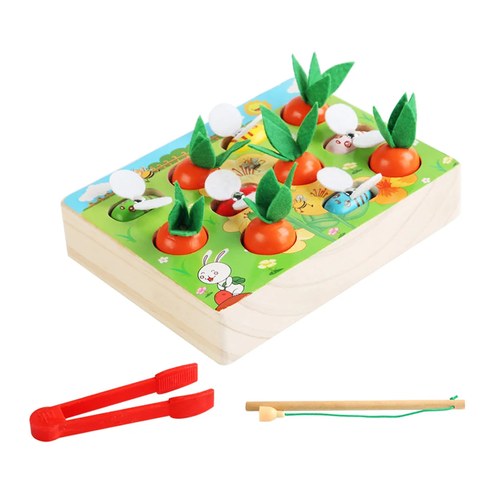 

1 комплект, интерактивные детские игрушки, деревянная тянущаяся игрушка-пчела