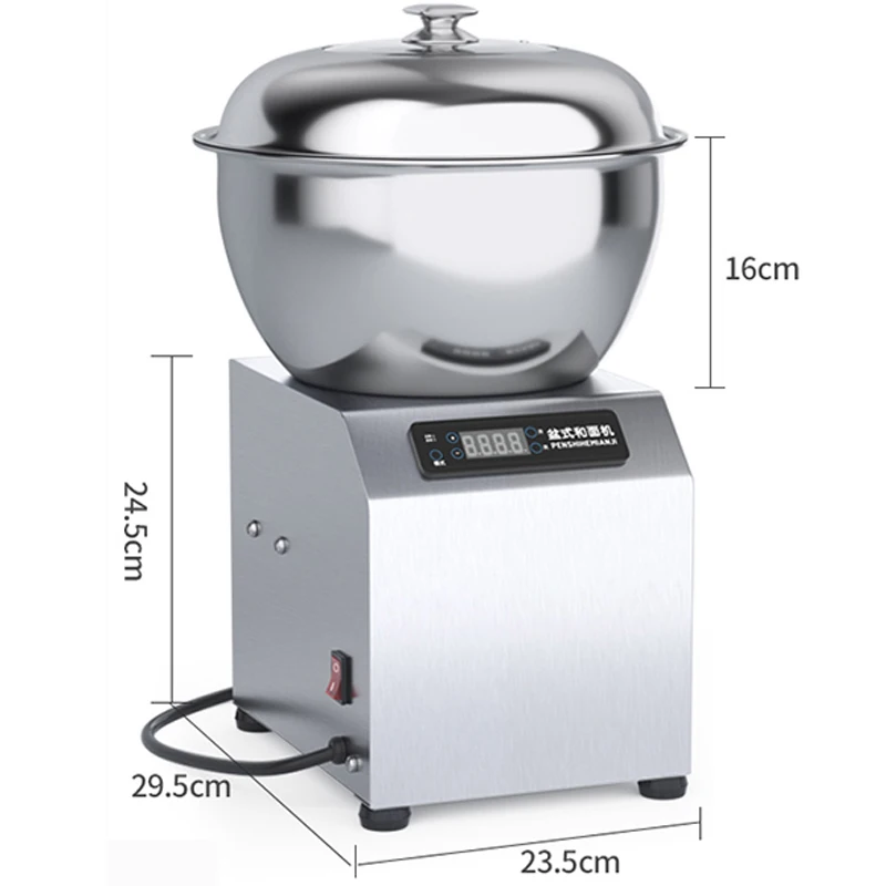 Dough Mixer Machine Commercial Electric Kneadin Large Capacity Food Processor Cooking Appliances Pizza Noodles 220v
Dough Mixer Machine Commercial Electric Kneadin Large Capacity Food Processor Cooking Appliances Pizza Noodles 220v
