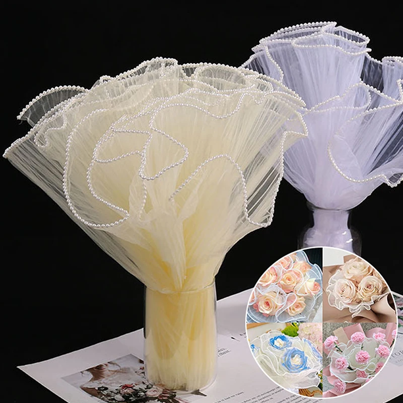 28cmx1M Flower Wrapping Paper Wave Yarn Florist Bouquet Packaging Lace Mesh Florist Bouquet Gift Packaging Supplies
28cmx1M Flower Wrapping Paper Wave Yarn Florist Bouquet Packaging Lace Mesh Florist Bouquet Gift Packaging Supplies