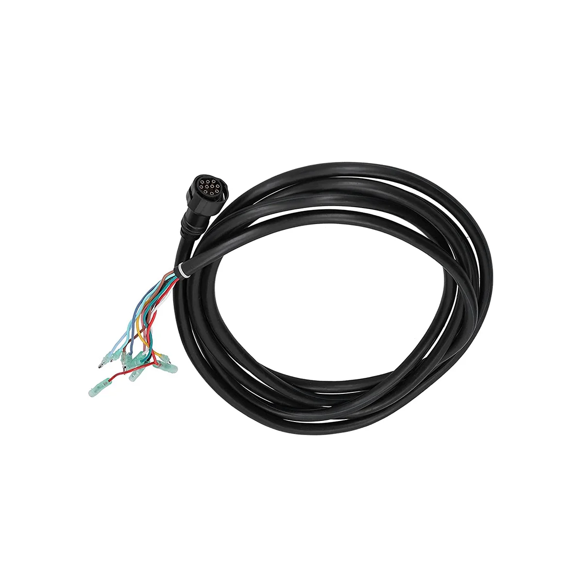 

5M/16Ft 10 Pin Main Wire Harness Extension Cable 688‑8258A‑20‑00 Replacement for Yamaha Outboard Engine 703 Control Box