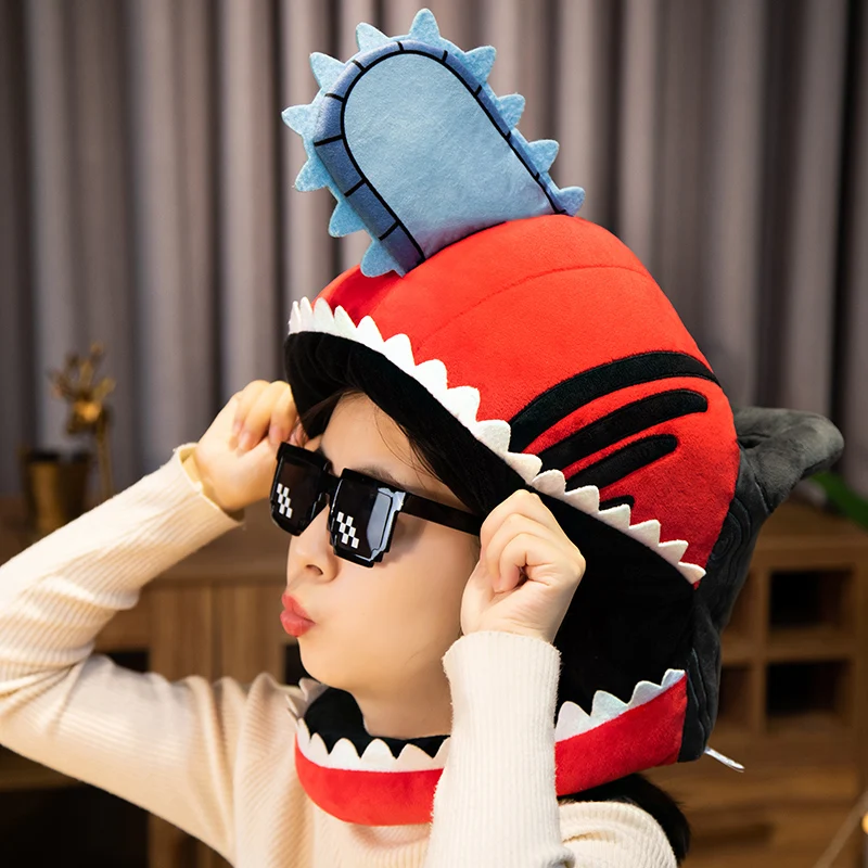 Hot Pochita Chainsaw Man Hat Surrounding Anime Headgear Plush Toy Cosplay Party Useable Intresting Gifts For Kids
Hot Pochita Chainsaw Man Hat Surrounding Anime Headgear Plush Toy Cosplay Party Useable Intresting Gifts For Kids