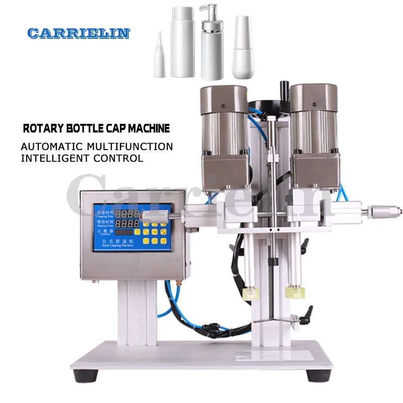 Desktop Automatic Bottle Capping Trigge Capper Machine Twist Sealing Plastic Glass Dropper Spout Pouch Rotary Bottle Cap Machine
Desktop Automatic Bottle Capping Trigge Capper Machine Twist Sealing Plastic Glass Dropper Spout Pouch Rotary Bottle Cap Machine