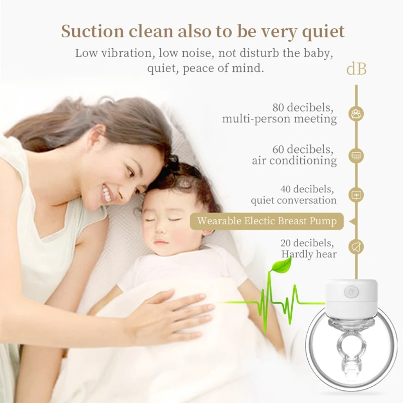 Automatic Milker Wireless Breastfeeding Pump BPA free 2 Modes Spill-Proof Milker
Automatic Milker Wireless Breastfeeding Pump BPA free 2 Modes Spill-Proof Milker