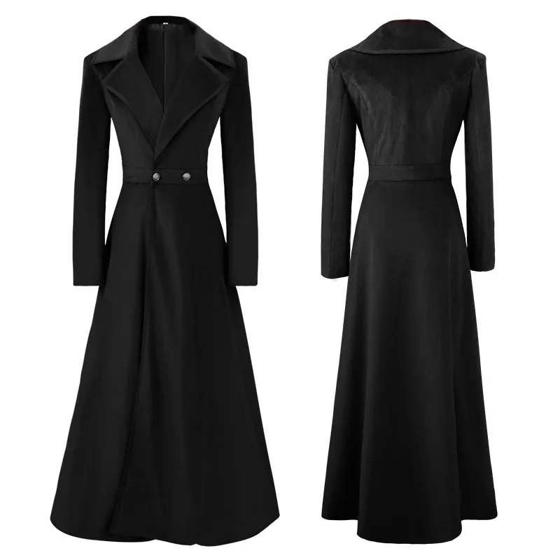 Women's Long Windbreaker Knee Long Ankle Temperament Ladies Gold Velvet Coat Jacket Autumn Winter Popular New for Female Costume
Women's Long Windbreaker Knee Long Ankle Temperament Ladies Gold Velvet Coat Jacket Autumn Winter Popular New for Female Costume