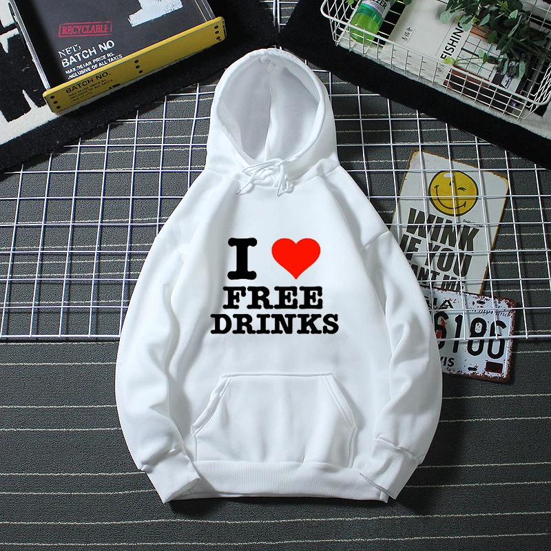 High Quality Printed Hoodie Punk Men's and Women's Autumn and Winter I Love Free Drinks Print Retro Loose Y2K Top Streetwear
High Quality Printed Hoodie Punk Men's and Women's Autumn and Winter I Love Free Drinks Print Retro Loose Y2K Top Streetwear