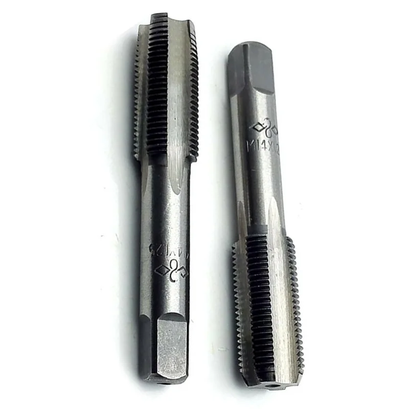 2pcs Hand Thread Tap Set HSS Metric Plug Tap Metal Screw Taper Drill M14 X 1.25mm Pitch Hand Tool Set
2pcs Hand Thread Tap Set HSS Metric Plug Tap Metal Screw Taper Drill M14 X 1.25mm Pitch Hand Tool Set