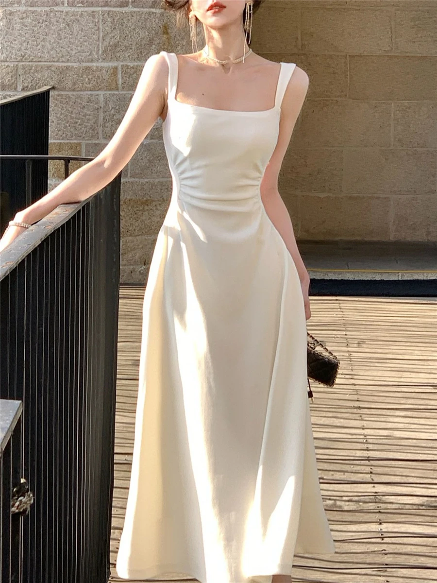 White Dress 2023 Summer Women Elegent New French Evening Party Prom Sexy Fashion Slim Clothes Female Vestidos Robe
White Dress 2023 Summer Women Elegent New French Evening Party Prom Sexy Fashion Slim Clothes Female Vestidos Robe