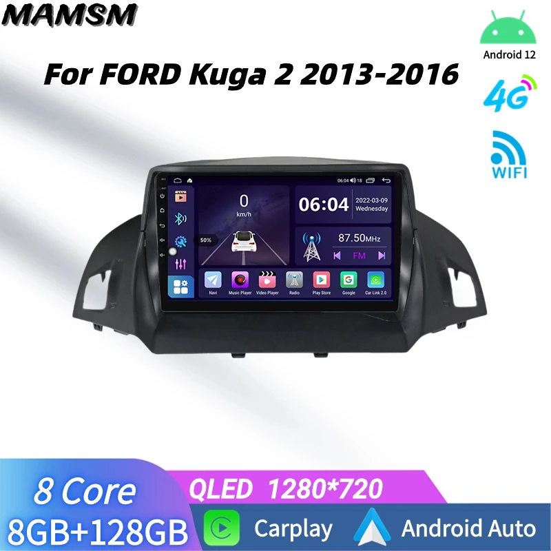 9" 2 Din Car Radio With Android Screen Player For Ford Kuga 2013-2016 Automotive Multimedia Carplay Bluetooth Navigation GPS
9" 2 Din Car Radio With Android Screen Player For Ford Kuga 2013-2016 Automotive Multimedia Carplay Bluetooth Navigation GPS