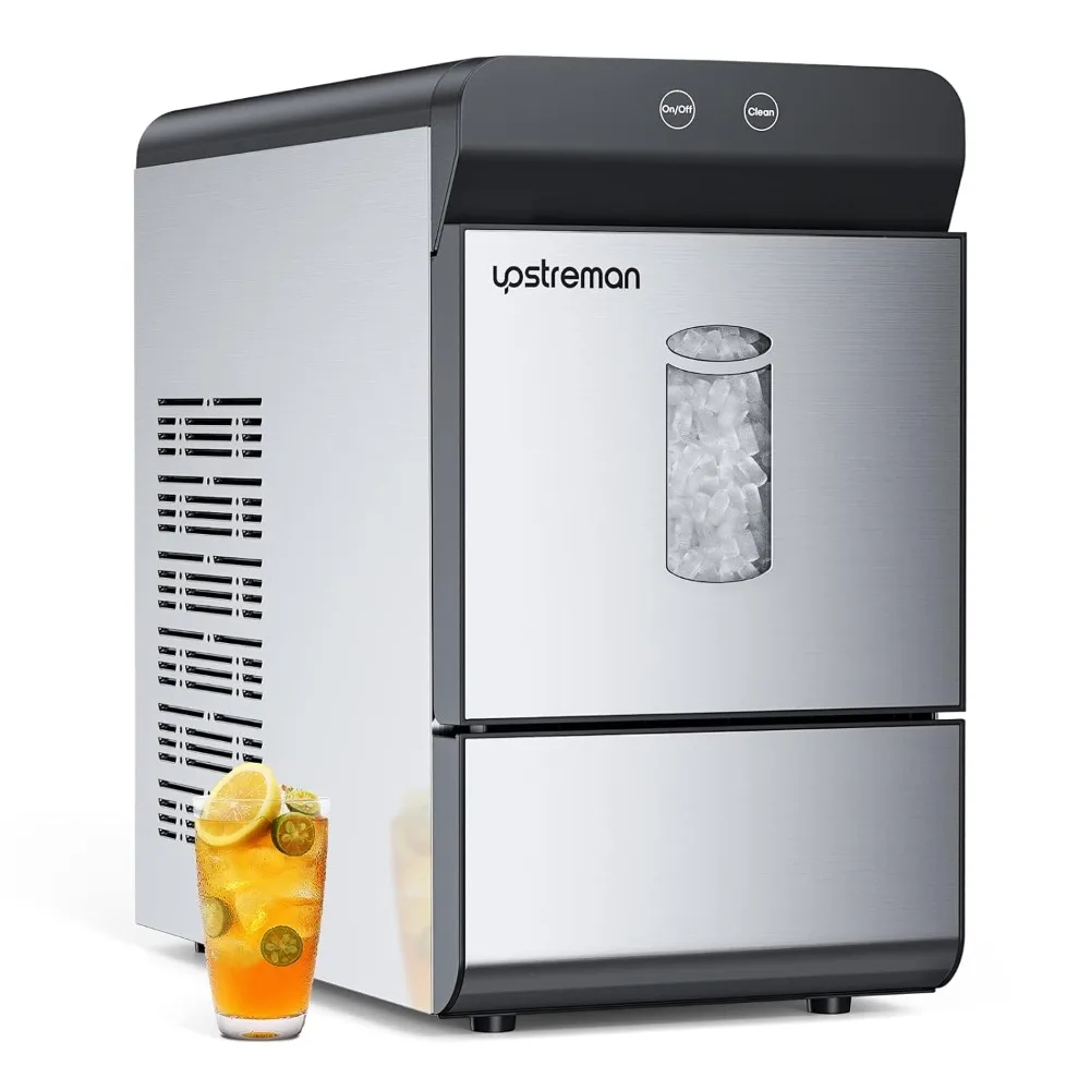 Ice Maker Countertop, Self-Cleaning PebbleMachine, Max 33Lbs/Day, 2 Ways Water Refill, Stainless Steel Housing,
Ice Maker Countertop, Self-Cleaning PebbleMachine, Max 33Lbs/Day, 2 Ways Water Refill, Stainless Steel Housing,