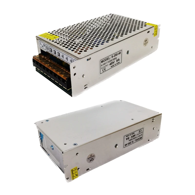 48V 5A Switching Power Supply DC48V To AC 110V/220V Lighting Transformers SMPS Power Adapter Driver 240W For LED Strip Lamp
48V 5A Switching Power Supply DC48V To AC 110V/220V Lighting Transformers SMPS Power Adapter Driver 240W For LED Strip Lamp