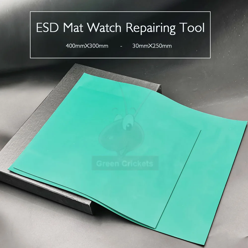 Watchmakers Tool Rectangle Anti Slip Repair Bench ESD Mat Watch Working Table Repairing Anti-static Pad 40X30 30X25
Watchmakers Tool Rectangle Anti Slip Repair Bench ESD Mat Watch Working Table Repairing Anti-static Pad 40X30 30X25