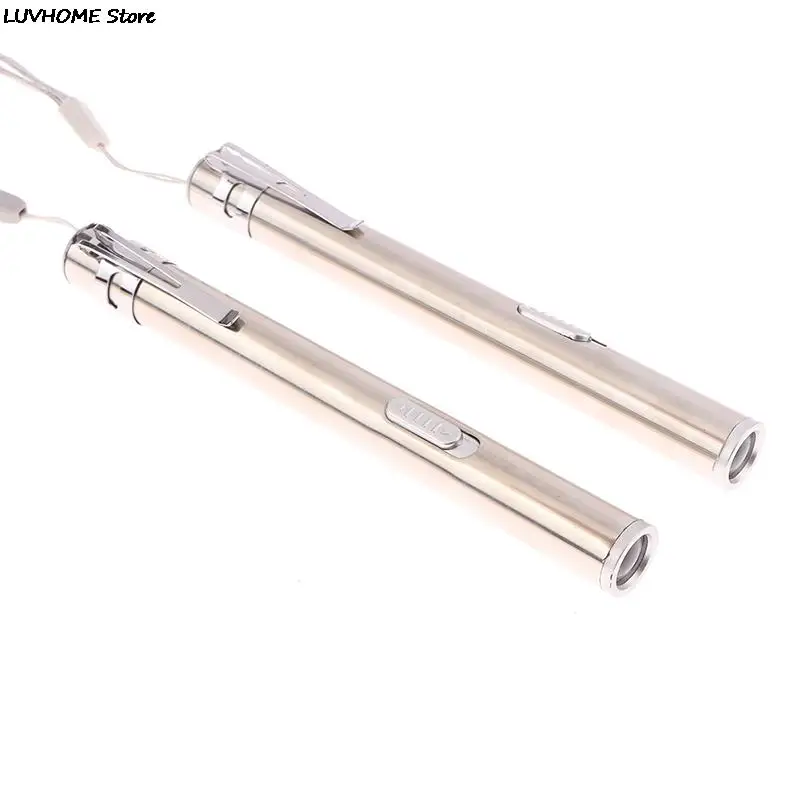 For Doctors Innovative USB Powerful Chargeable Stainless Steel Waterproof Examination LED Pen Flashlight Keychain
For Doctors Innovative USB Powerful Chargeable Stainless Steel Waterproof Examination LED Pen Flashlight Keychain