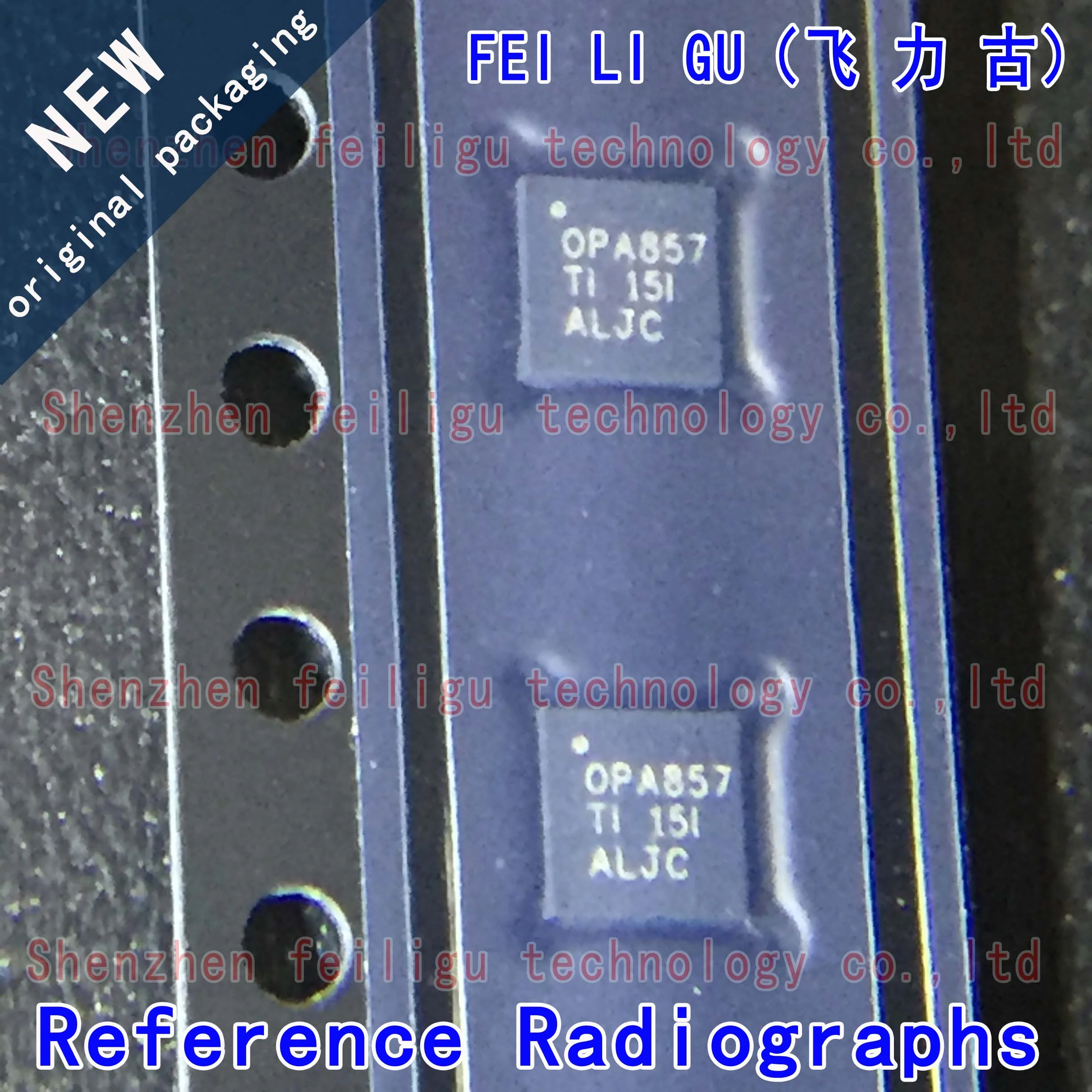 

100% New Original OPA857IRGTR OPA857IRGTT OPA857IRGT Screen Printing: OPA857 Package: QFN16 Transimpedance Amplifier Chip