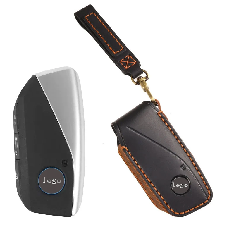 For BMW new 7 Series 735li 740li 2023 Leather key case brand new keychain remote control package
For BMW new 7 Series 735li 740li 2023 Leather key case brand new keychain remote control package