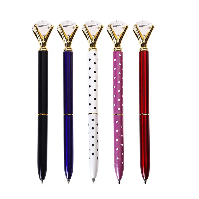 Diamond Pens Big Diamond Retractable Crystal Ballpoint Pens for School Office Supplies Woman Lady Colleagues Girlfriend
Diamond Pens Big Diamond Retractable Crystal Ballpoint Pens for School Office Supplies Woman Lady Colleagues Girlfriend