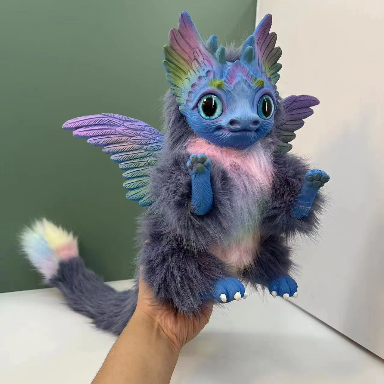 2023 New Fantasy Creature Horned Dragon Fantasy Dragon Plush Doll Latex Ornament Kawaii Dragon Doll Birthday Gift Toys Hobbies
2023 New Fantasy Creature Horned Dragon Fantasy Dragon Plush Doll Latex Ornament Kawaii Dragon Doll Birthday Gift Toys Hobbies