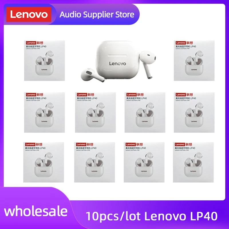 TWS-наушники Lenovo LP40 Беспроводные с поддержкой Bluetooth 5,0 и сенсорным управлением
TWS-наушники Lenovo LP40 Беспроводные с поддержкой Bluetooth 5,0 и сенсорным управлением