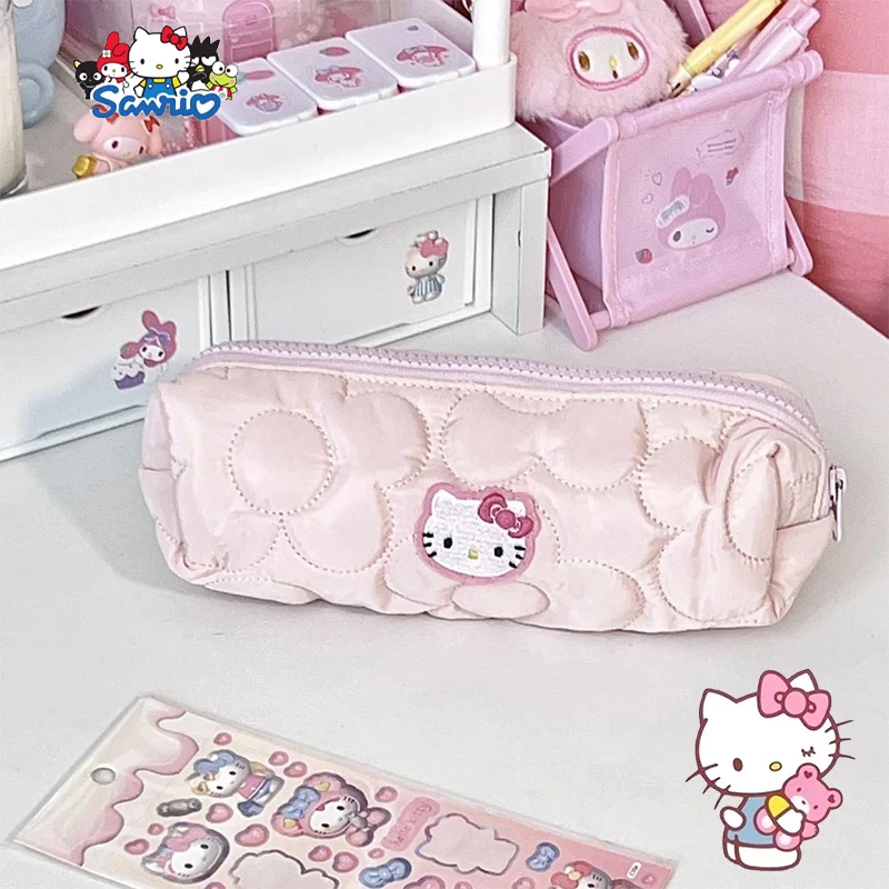 Sanrio Pencil Case Hello Kitty Kawaii Cute Student Young Girls Heart Stationery Case Pen Pouch Storage Bag School Supplies Gifts
Sanrio Pencil Case Hello Kitty Kawaii Cute Student Young Girls Heart Stationery Case Pen Pouch Storage Bag School Supplies Gifts