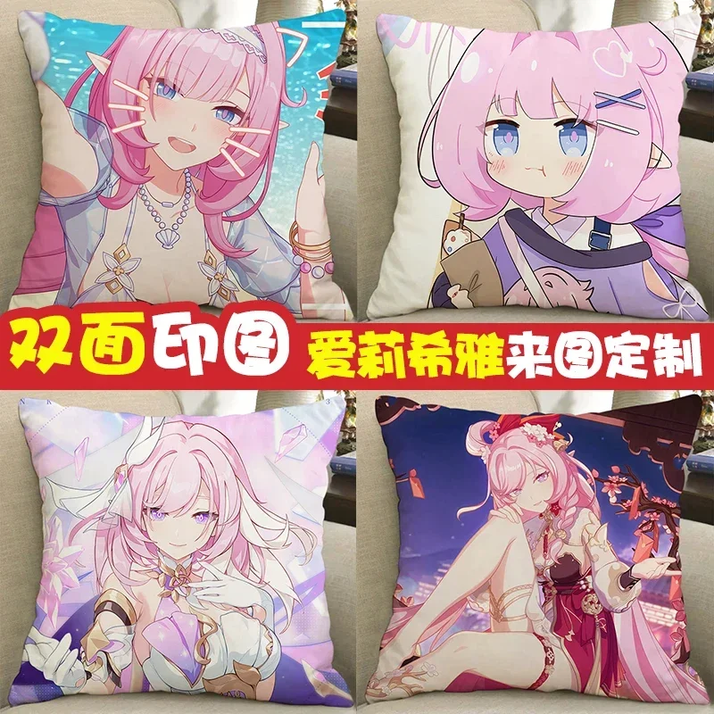 Мягкие чехлы на подушки с рисунком из аниме игры Honkai Impact 3 наволочка по мотивам косплея Elysia Merch Gifts
Мягкие чехлы на подушки с рисунком из аниме игры Honkai Impact 3 наволочка по мотивам косплея Elysia Merch Gifts