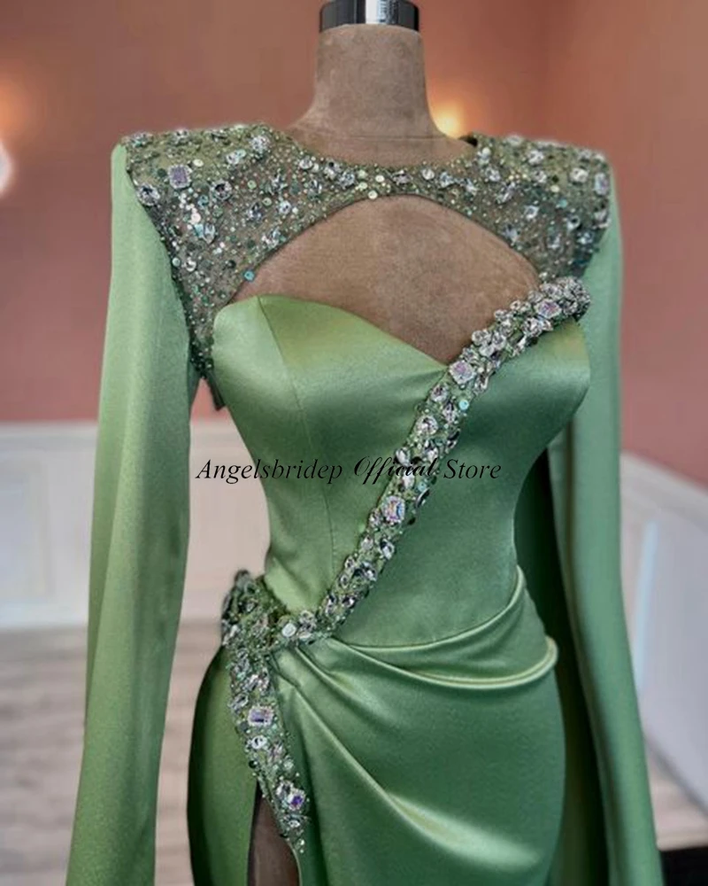 Angelsbridep High Neck Mermaid Prom With Long Cape Beaded Vestidos De Graduación Dresses Robes De Soirée Formal Occasion
Angelsbridep High Neck Mermaid Prom With Long Cape Beaded Vestidos De Graduación Dresses Robes De Soirée Formal Occasion