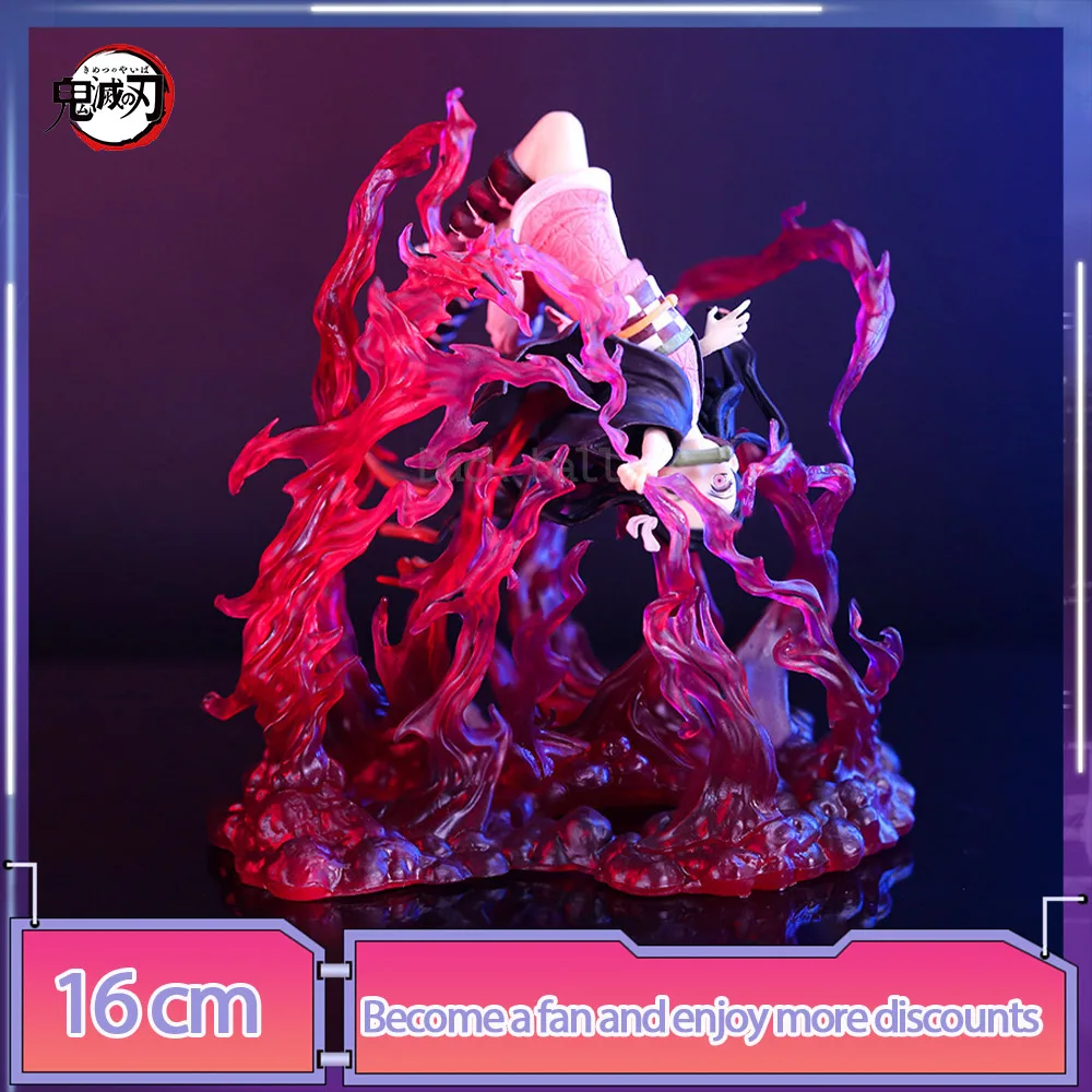 16cm Demon Slayer Nezuko Kamado Anime Figure Gk Tanjirou/Zenitsu Figurine Collectible Ornament Dolls Decor Toys Statue Gifts
16cm Demon Slayer Nezuko Kamado Anime Figure Gk Tanjirou/Zenitsu Figurine Collectible Ornament Dolls Decor Toys Statue Gifts