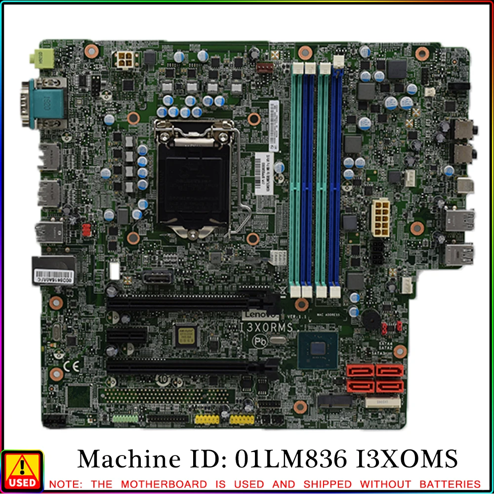 100% протестированная Рабочая материнская плата 01LM836 для LENOVO ThinkCentre M720S M720T I3X0MS 01LM342
100% протестированная Рабочая материнская плата 01LM836 для LENOVO ThinkCentre M720S M720T I3X0MS 01LM342