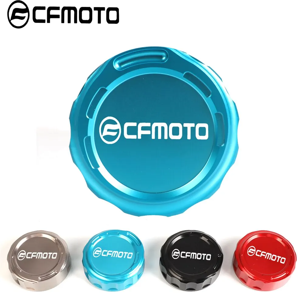 

2023 2024 FOR CFMOTO CF MOTO CFmoto 450SR 2022 Motorcycle Accesories Front Brake Fluid Reservoir Caps 450 SR 22-24 CNC Aluminium