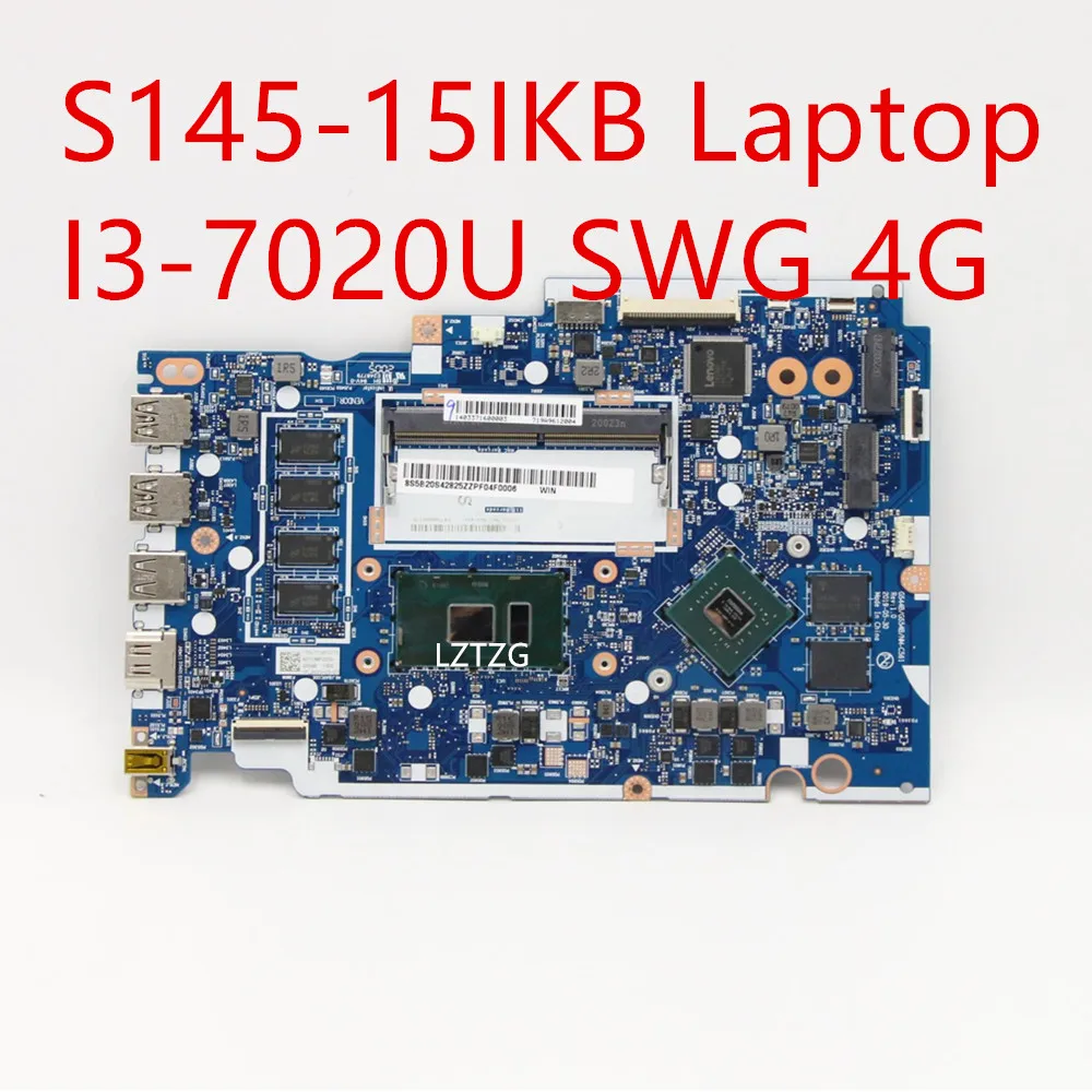 Материнская плата для Lenovo ideapad S145-15IKB, материнская плата для ноутбука, SWG 4G 5B20S42825
Материнская плата для Lenovo ideapad S145-15IKB, материнская плата для ноутбука, SWG 4G 5B20S42825