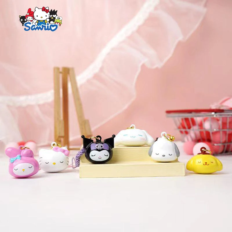 Sanrio Cinnamoroll Bell Pendant Kawaii Anime Cartoon Cute Kuromi Bag Phone Case Water Tone Bell Accessories Decoration Toys Gift
Sanrio Cinnamoroll Bell Pendant Kawaii Anime Cartoon Cute Kuromi Bag Phone Case Water Tone Bell Accessories Decoration Toys Gift