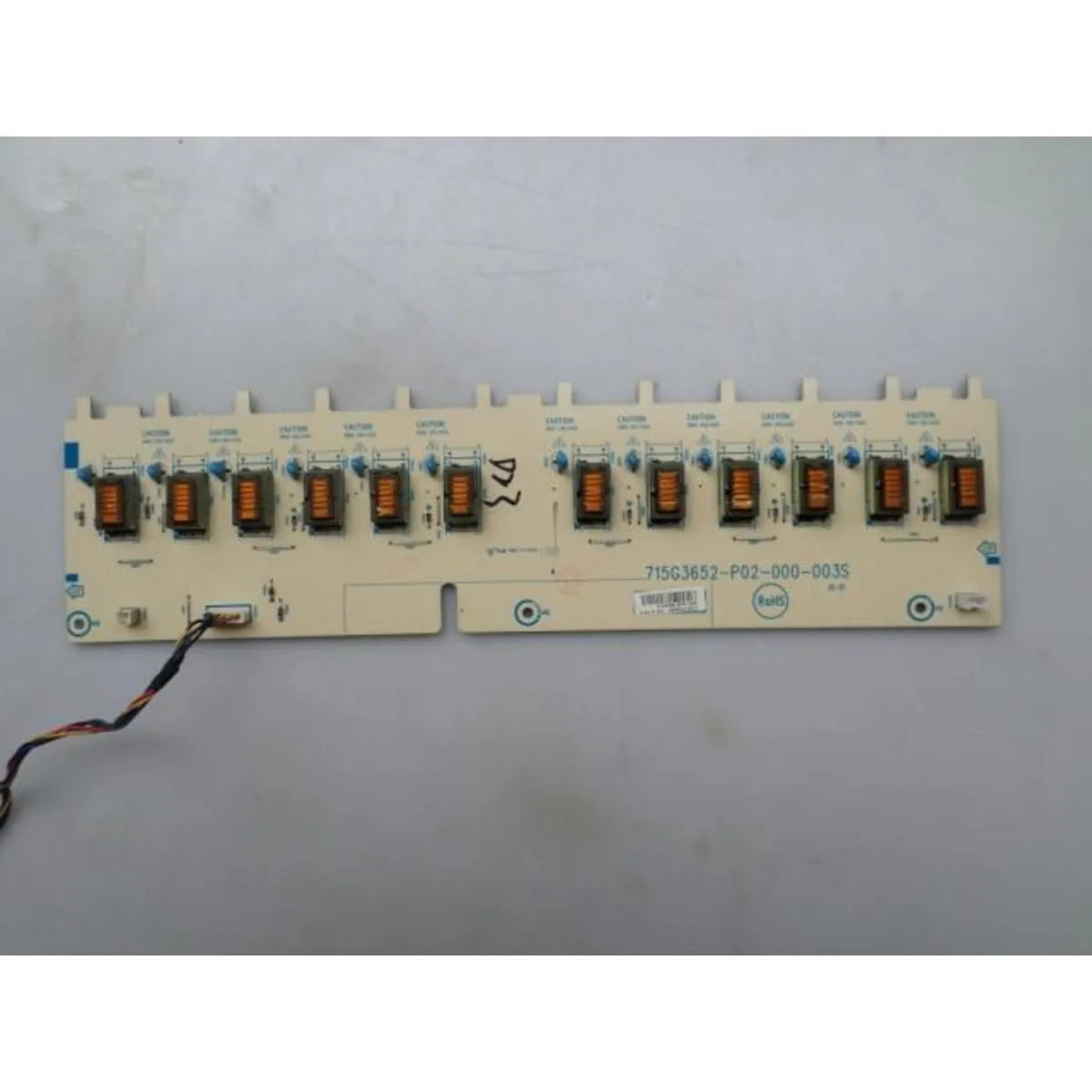 Плата высокого напряжения Tpt3246c для Skyworth 32S19iw Tpt315b6 715G3652-P02-000-003S
Плата высокого напряжения Tpt3246c для Skyworth 32S19iw Tpt315b6 715G3652-P02-000-003S