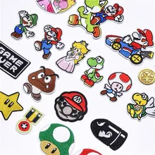 Super Mario Cloth Patch Yoshi Bowser Clothes Stickers Sew on Embroidery Patches Applique Iron on Clothing Cartoon DIY Decor gift
Super Mario Cloth Patch Yoshi Bowser Clothes Stickers Sew on Embroidery Patches Applique Iron on Clothing Cartoon DIY Decor gift