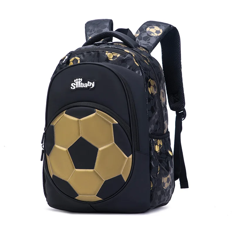 

printing football schoolbag cut anime backpack travel bag soccers school bags for teenage boys mochila escolar infantil menino