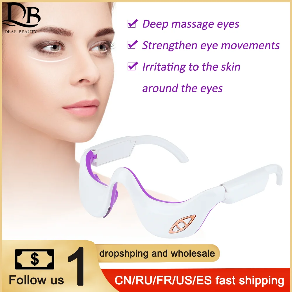 3D Electric Eye Massager Intelligent Vibration Micro-current Pulse Infrared Thermal Compression To Eliminate Dark Circles Beauty
3D Electric Eye Massager Intelligent Vibration Micro-current Pulse Infrared Thermal Compression To Eliminate Dark Circles Beauty