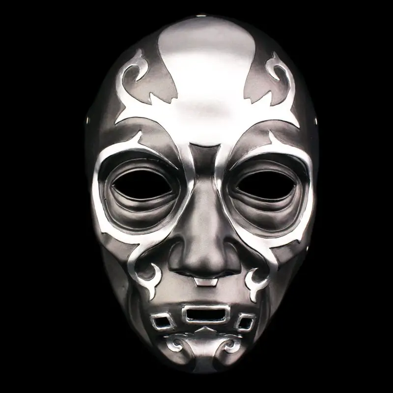 

Маска на Хэллоуин, маска смерти, искусственный шар, маска из смолы, черная маска демона, призрак, лицо смерти, полный цвет, искусственная кожа, ужасный человек