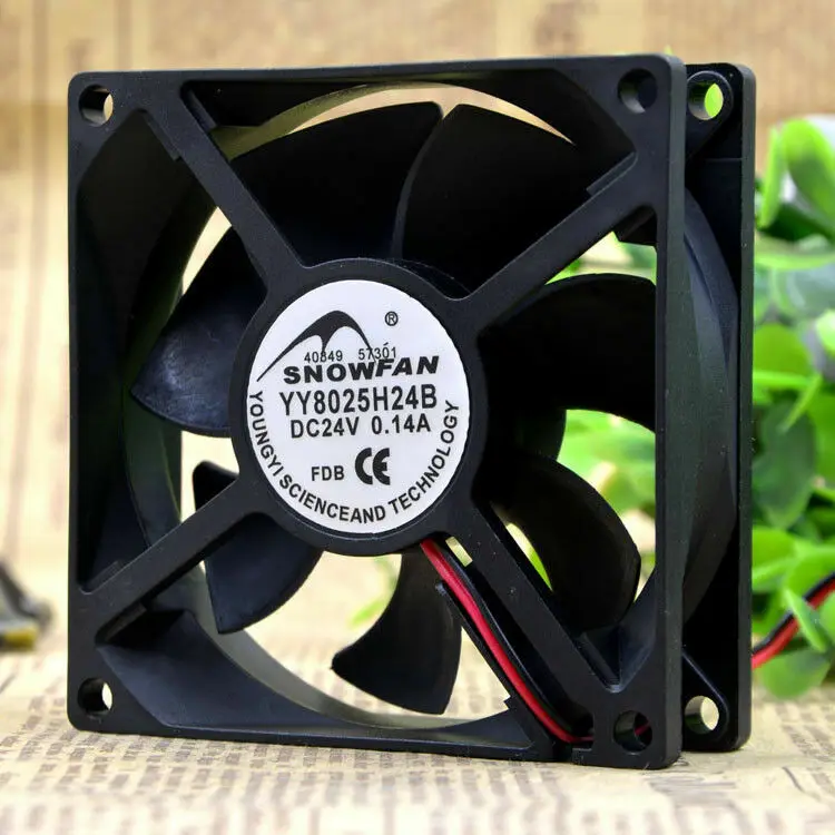 SNOWFAN YY8025H24B 8025 8 см 24 В Dc вентилятор Бесплатная доставка # LRR
SNOWFAN YY8025H24B 8025 8 см 24 В Dc вентилятор Бесплатная доставка # LRR