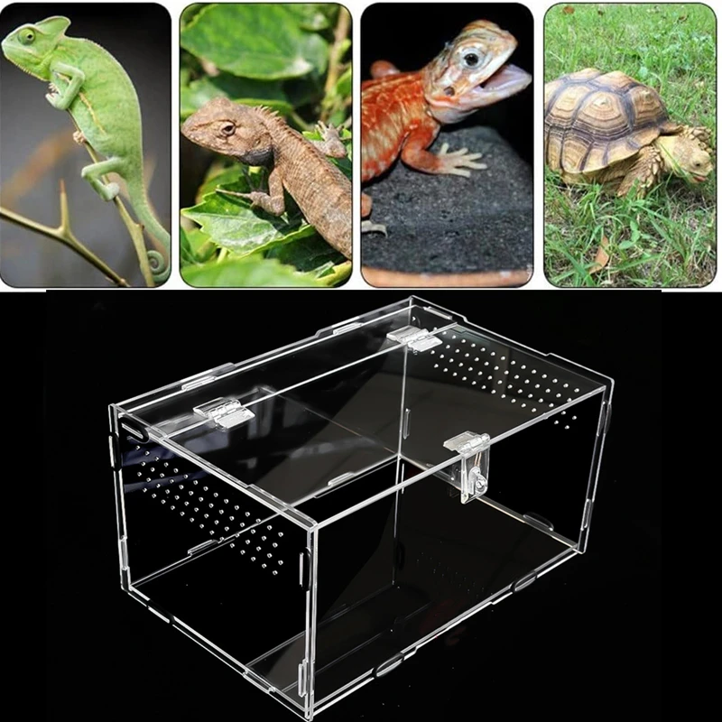 Transparent Reptile Breeding Box Acrylic Feeding Box 360 Degree High Transparent Magnetic Pet Climbing Terrarium
Transparent Reptile Breeding Box Acrylic Feeding Box 360 Degree High Transparent Magnetic Pet Climbing Terrarium