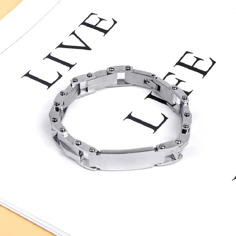 Gosun Personalized Men Bracelets Custom Name Jewelry Date Bracelet For Dad Customized Stainless Steel Bangles Father’s Day Gifts
Gosun Personalized Men Bracelets Custom Name Jewelry Date Bracelet For Dad Customized Stainless Steel Bangles Father’s Day Gifts