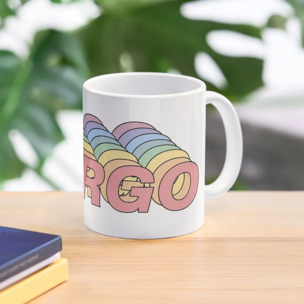 

VIRGO rainbow Coffee Mug Thermal Cups To Carry Customizable Cups Large Breakfast Cups Mug