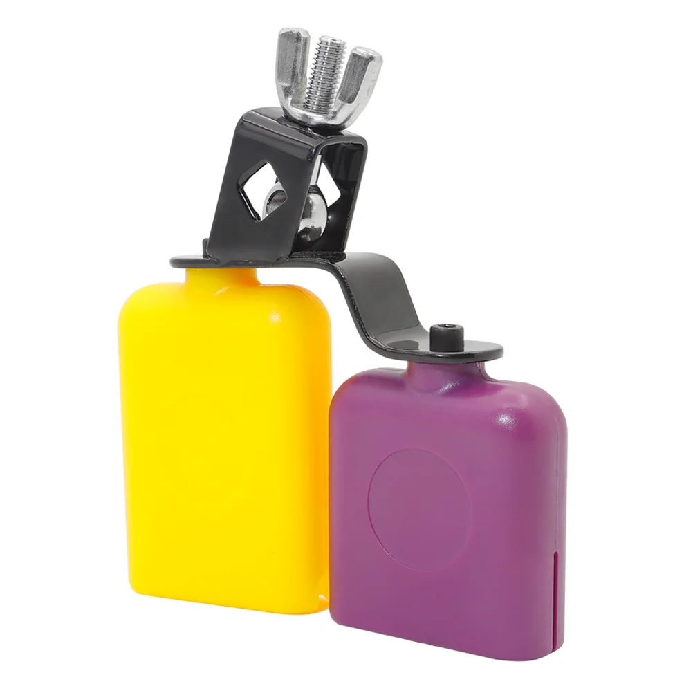 High Low Tone Cowbell Color Cowbell Percussion Clapper Set Pitched Durable Treble Jazz Drum ABS Bell Percussion Drums Part
High Low Tone Cowbell Color Cowbell Percussion Clapper Set Pitched Durable Treble Jazz Drum ABS Bell Percussion Drums Part