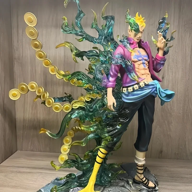 

One Piece 33cm Marco Anime Figures Immortal Birds Figurine Pvc Gk Statue Dolls Room Ornaments Collection Model Toys For Gift