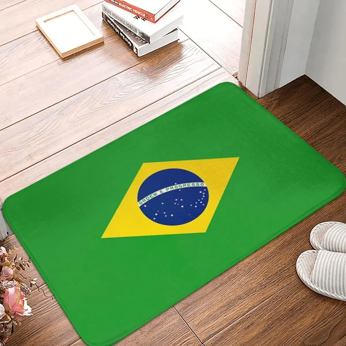 Brazil National Flag Doormat Rug Carpet Mat Footpad Polyester Cushion Front Room Corridor Kitchen Bedroom Balcony Toilet
Brazil National Flag Doormat Rug Carpet Mat Footpad Polyester Cushion Front Room Corridor Kitchen Bedroom Balcony Toilet