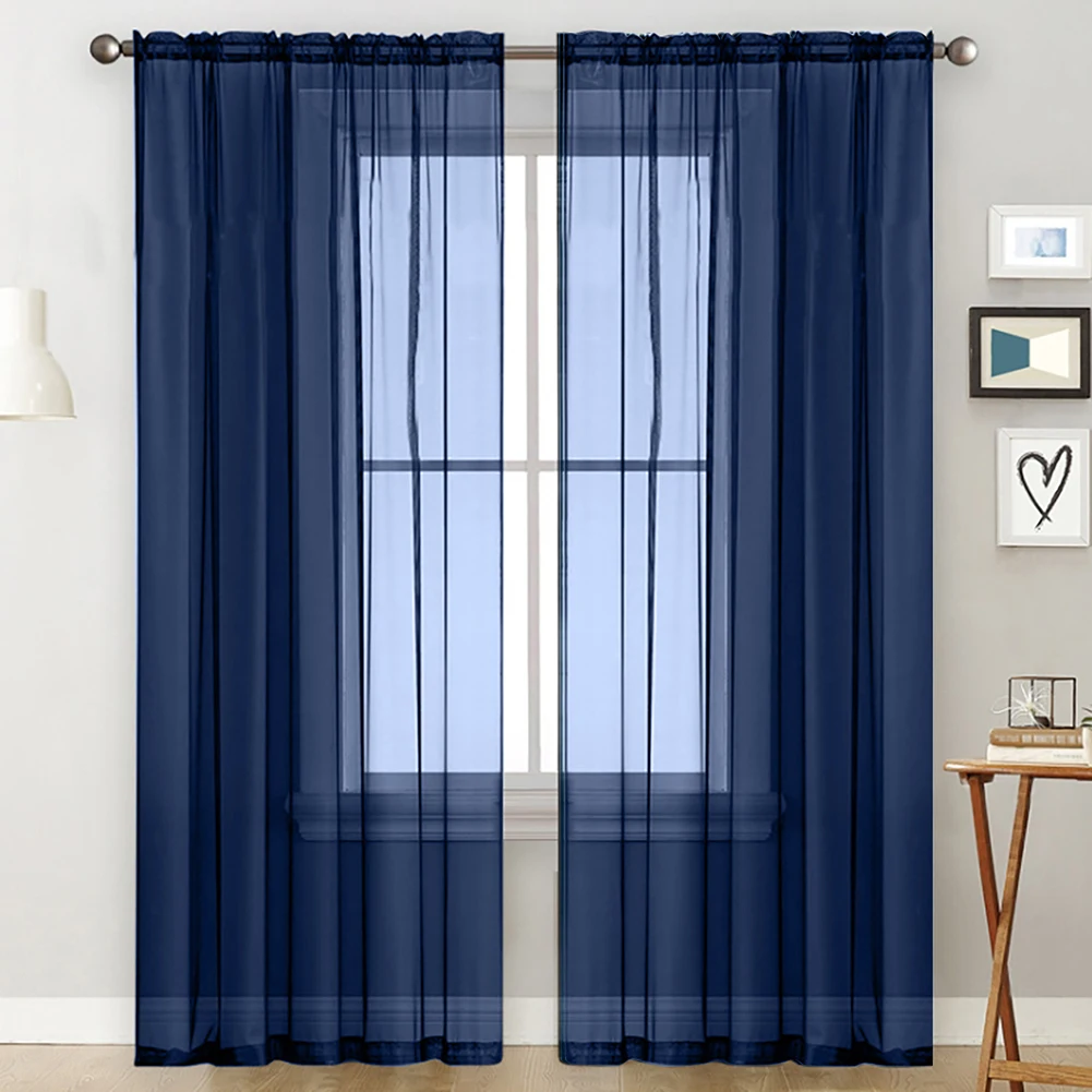 Brand New Durable High Quality Practical For Home Room Curtain Draperies 7 Colors Gifts Rod Pocket Top Washable
Brand New Durable High Quality Practical For Home Room Curtain Draperies 7 Colors Gifts Rod Pocket Top Washable