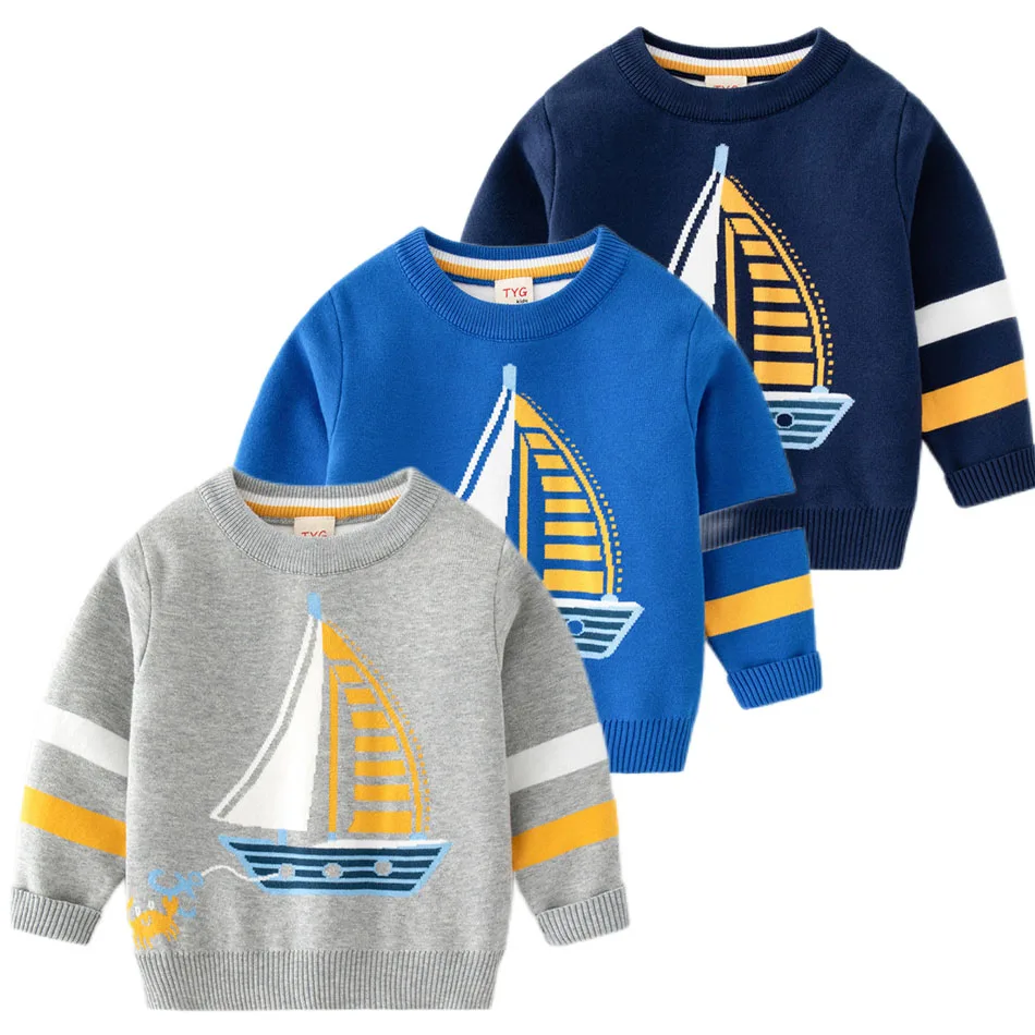 Sweater for Boys Kids Cartoon Long Sleeve Knitted Sweater Autumn Winter Children Clothes Pullover Top Toddler Sweater 1-6T
Sweater for Boys Kids Cartoon Long Sleeve Knitted Sweater Autumn Winter Children Clothes Pullover Top Toddler Sweater 1-6T