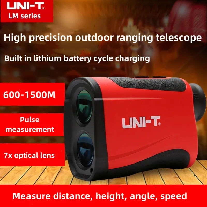 UNI-T LM600 LM800 LM1000 Laser Rangefinder for Golf Hunting Distance Meter Portable Telescope Camera Speed Angle Height Tester
UNI-T LM600 LM800 LM1000 Laser Rangefinder for Golf Hunting Distance Meter Portable Telescope Camera Speed Angle Height Tester